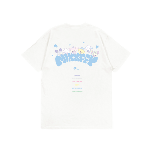 MIXXFFY WHITE T-SHIRT